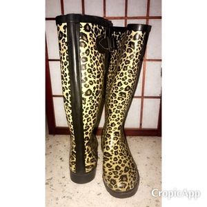 Cheetah Rain-boots